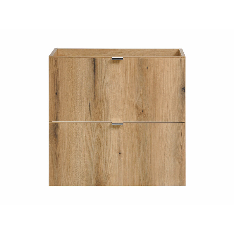 Meuble sous vasque 50 à 80cm NOVA OAK salle de bain 2 tiroirs - 60